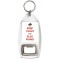 Keep Calm and Play Piano - Bottle Opener Keyring