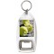 Keep Calm and Play Tennis - Bottle Opener Keyring