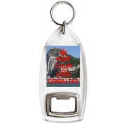 Keep Calm and Love Gibraltar - Bottle Opener Keyring