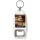 Keep Calm and Read a Book - Bottle Opener Keyring
