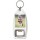 Keep Calm and Ride On - Bottle Opener Keyring