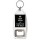 Keep Calm and Shout at the Telly - Bottle Opener Keyring