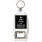 Keep Calm and Shout at the Telly - Bottle Opener Keyring