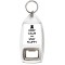 Keep Calm and Stay Fluffy - Bottle Opener Keyring