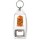Keep Calm and Eat Burgers - Bottle Opener Keyring