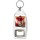 Keep Calm and Eat Cheesecake - Bottle Opener Keyring