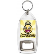 Awesome - Bottle Opener Keyring