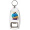 Keep Calm and Eat a Cookie - Bottle Opener Keyring
