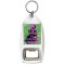 Keep Calm Luv Yorkshire Terriers - Bottle Opener Keyring