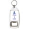 Keep Calm I'm a Nerd - Bottle Opener Keyring