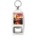 Keep Calm and Love London - Bottle Opener Keyring