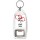 Keep Calm I Love You - Bottle Opener Keyring