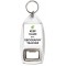 Keep Calm I'm a Geography Teacher - Bottle Opener Keyring