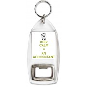 Keep Calm I'm an Accountant - Bottle Opener Keyring