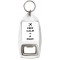 Keep Calm I'm a Pilot - Bottle Opener Keyring