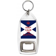 Keep Calm I'm Scottish - Bottle Opener Keyring