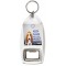 Keep Calm and Love Basset Hounds - Bottle Opener Keyring