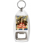 Love English Springers - Bottle Opener Keyring