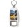 Keep Calm and Go Mountain Biking - Bottle Opener Keyring