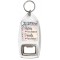 Sisters by Chance Friends by Choice - Bottle Opener Keyring