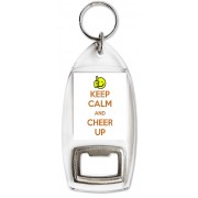 Keep Calm and Cheer Up - Bottle Opener Keyring