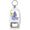 Keep Calm and Love Your Computer - Bottle Opener Keyring