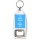 Keep Calm and Pedal On - Bottle Opener Keyring
