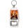 Keep Calm I'm a Fireman - Bottle Opener Keyring