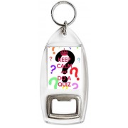 Keep Calm and Do a Quiz - Bottle Opener Keyring