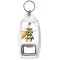 Keep Calm and Cheers - Bottle Opener Keyring