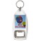 Keep Calm and Love Ballooning - Bottle Opener Keyring