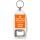 Keep Calm Teamwork Makes the Dream Work - Bottle Opener Keyring