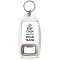 Keep Calm and Love Steam Trains - Bottle Opener Keyring