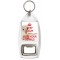 Keep Calm and Love Your Gerbils - Bottle Opener Keyring