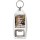 Keep Calm and Love Chipmunks - Bottle Opener Keyring