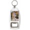 Keep Calm and Love Chipmunks - Bottle Opener Keyring
