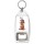 Keep Calm and Love Rabbits - Bottle Opener Keyring