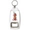 Keep Calm and Love Rabbits - Bottle Opener Keyring