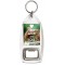Keep Calm and Love Squirrels - Bottle Opener Keyring