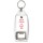Keep Calm and Play On - Bottle Opener Keyring