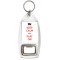 Keep Calm and Play On - Bottle Opener Keyring