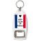 Keep Calm I'm French - Bottle Opener Keyring