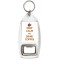 Keep Calm and Drink Coffee - Bottle Opener Keyring