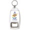 Keep Calm and Love Cyprus - Bottle Opener Keyring