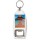 Keep Calm and Love Lanzarote - Bottle Opener Keyring