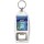 Keep Calm and Love Brazil - Bottle Opener Keyring