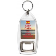 Keep Calm and Love Tenerife - Bottle Opener Keyring