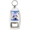 Keep Calm and Love Westies - Bottle Opener Keyring