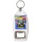 Keep Calm and Love a Taxi Driver - Bottle Opener Keyring