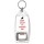 Keep Calm and Canter On - Bottle Opener Keyring
